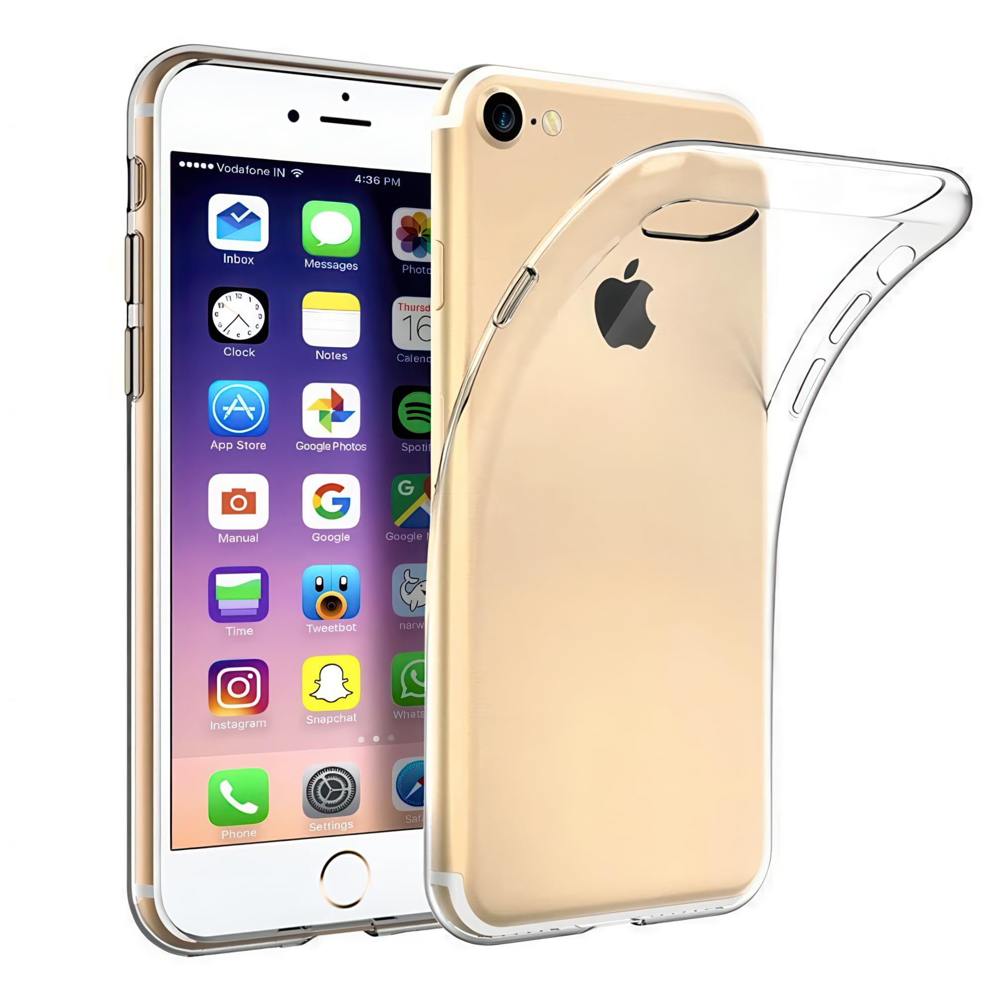 Vultic Clear Case for iPhone 7/8 / SE 2020/2022 [2nd/3rd Gen